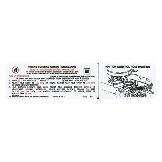 QRP® - Emissions Decal