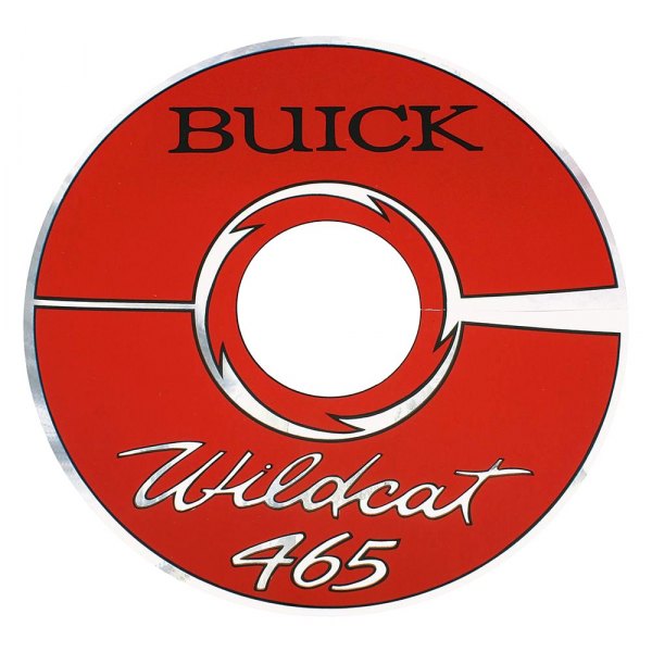 QRP® - "Wildcat 465" Silver Engine Decal