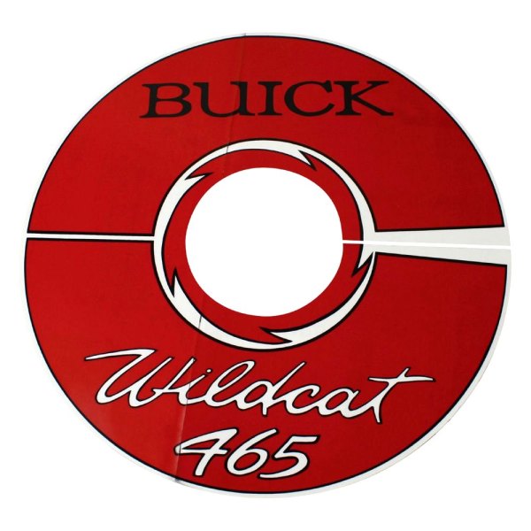QRP® - "Wildcat 465" Clear Engine Decal