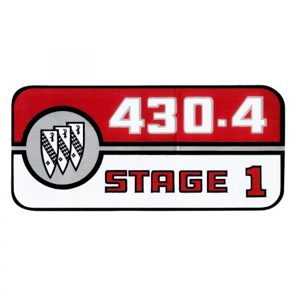 QRP® - "430-4 Stage 1" Valve Cover Decal