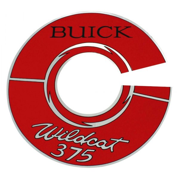 QRP® - "Wildcat 375" Silver Engine Decal