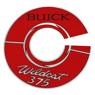 QRP® - "Wildcat 375" 7" Silver Engine Decal