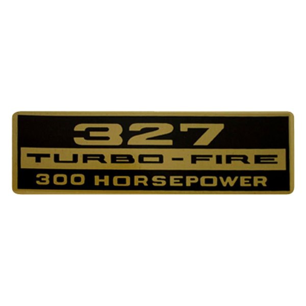 QRP® - "327 Turbo-Fire 300HP" Valve Cover Decal