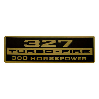 QRP® - "327 Turbo-Fire 300HP" Valve Cover Decal