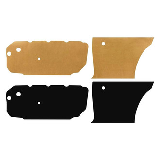 QRP® - Front and Rear Door Panel Water Shields
