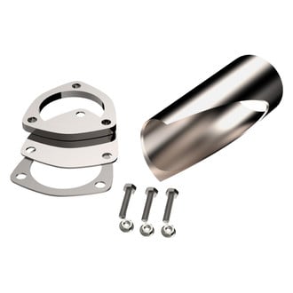 QTP® - DIY Stainless Steel Raw Mill Exhaust Cutout Pipe (2.75" Diameter)