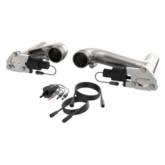 QTP® - Aggressor 304 SS Natural Exhaust Cutout Pipes