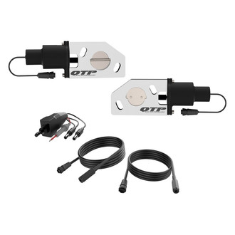 QTP® - Aluminum Natural Electric Exhaust Cutout Valve