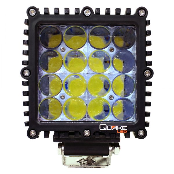 Quake LED® - 4D 5" 80W Cube Spot Beam LED Light, with RGB Accent