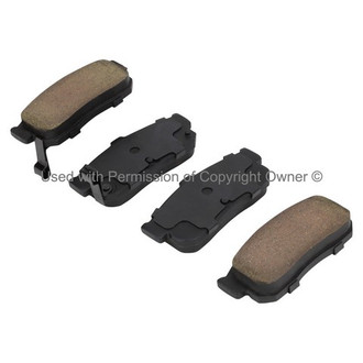 Quality-Built® - New Ceramic Rear Disc Brake Pads