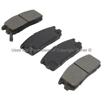 Quality-Built® - New Semi-Metallic Rear Disc Brake Pads