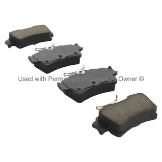 Quality-Built® - New Ceramic Rear Disc Brake Pads