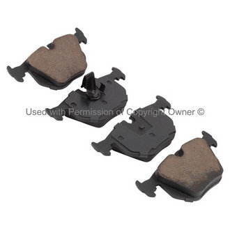Quality-Built® - New Semi-Metallic Rear Disc Brake Pads