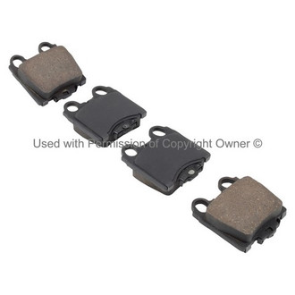 Quality-Built® - New Ceramic Rear Disc Brake Pads