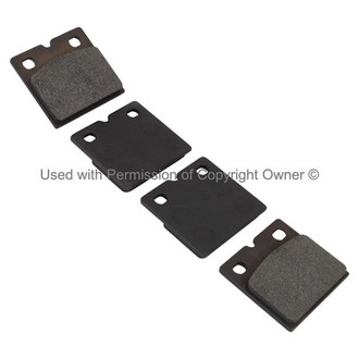 Quality-Built® - New Semi-Metallic Rear Disc Brake Pads