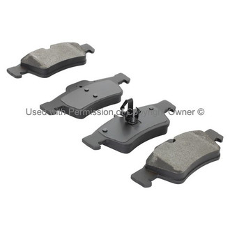 Quality-Built® - New Semi-Metallic Rear Disc Brake Pads