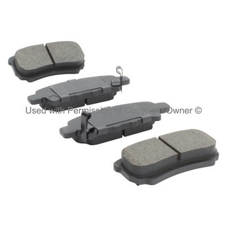 Quality-Built® - New Semi-Metallic Rear Disc Brake Pads