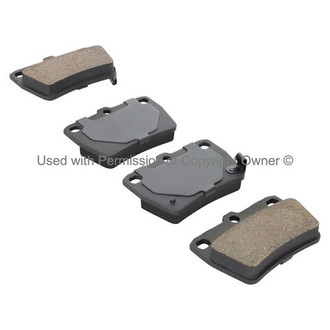 Quality-Built® - New Ceramic Rear Disc Brake Pads