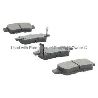Quality-Built® - New Semi-Metallic Rear Disc Brake Pads