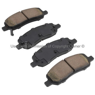 Quality-Built® - New Ceramic Rear Disc Brake Pads