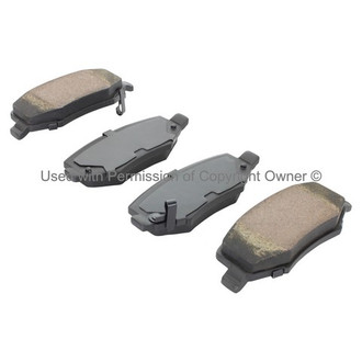 Quality-Built® 1000-1274C - New Ceramic Rear Disc Brake Pads