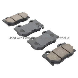 Quality-Built® - New Ceramic Rear Disc Brake Pads