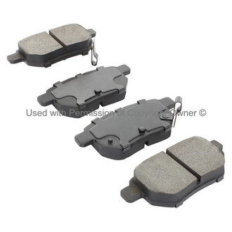 Quality-Built® - New Semi-Metallic Rear Disc Brake Pads