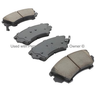Quality-Built® - New Semi-Metallic Front Disc Brake Pads