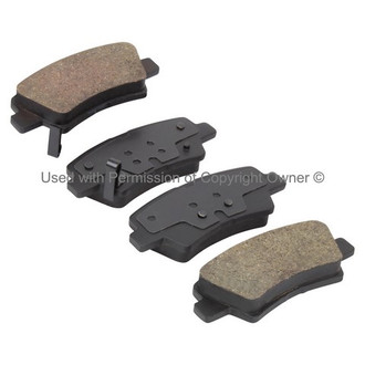 Quality-Built® - New Ceramic Rear Disc Brake Pads
