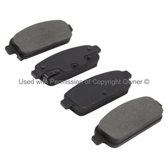 Quality-Built® - New Semi-Metallic Rear Disc Brake Pads