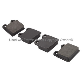 Quality-Built® - Premium New Ceramic Rear Disc Brake Pads