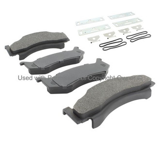 Quality-Built® - Premium New Semi-Metallic Front Disc Brake Pads