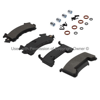 Quality-Built® - Premium Semi-Metallic Brake Pads