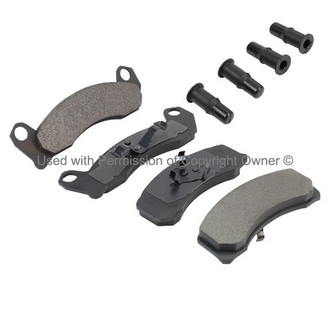 Quality-Built® - Premium Semi-Metallic Brake Pads