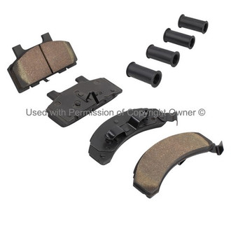 Quality-Built® - Premium Semi-Metallic Brake Pads