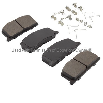 Quality-Built® - Premium New Ceramic Front Disc Brake Pads