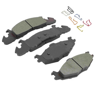 Quality-Built® - Premium New Semi-Metallic Front Disc Brake Pads
