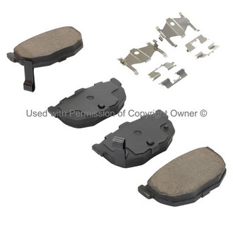 Quality-Built® - Premium New Ceramic Rear Disc Brake Pads