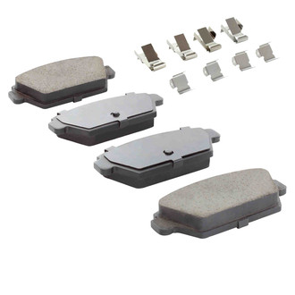 Quality-Built® - Premium New Ceramic Rear Disc Brake Pads