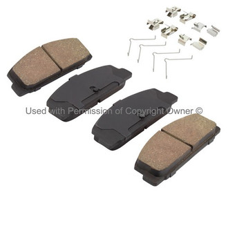 Quality-Built® - Premium New Ceramic Rear Disc Brake Pads