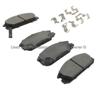 Quality-Built® - Premium New Semi-Metallic Front Disc Brake Pads