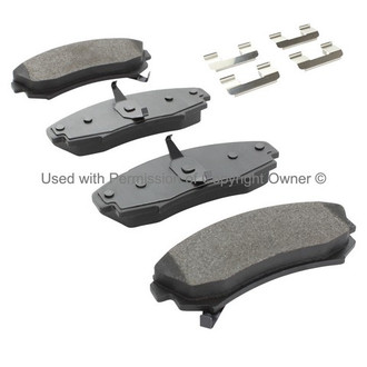Quality-Built® - Premium Semi-Metallic Brake Pads