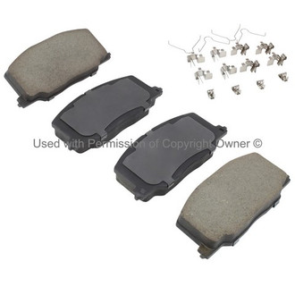 Quality-Built® - Premium New Ceramic Front Disc Brake Pads