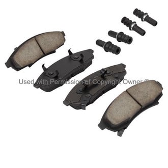 Quality-Built® - Premium New Ceramic Front Disc Brake Pads
