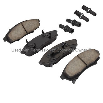 Quality-Built® - Premium New Semi-Metallic Front Disc Brake Pads