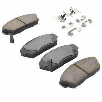 Quality-Built® - Premium New Semi-Metallic Front Disc Brake Pads