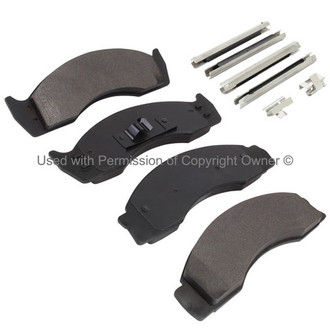 Quality-Built® - Premium New Semi-Metallic Front Disc Brake Pads