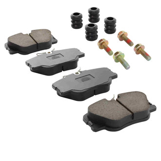 Quality-Built® - Premium New Semi-Metallic Front Disc Brake Pads
