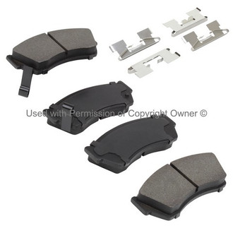 Quality-Built® - Premium Semi-Metallic Brake Pads
