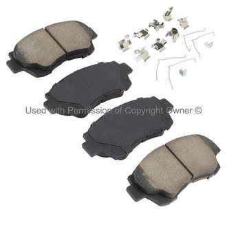 Quality-Built® - Premium New Ceramic Front Disc Brake Pads